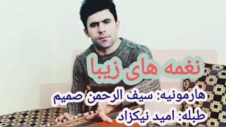 تکنوازی هارمونیه و طبله: از سیف الرحمن صمیم و امید نیکزاد .