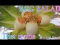 EGG SALAD RECIPE#DIET CONTROL SALAD(HADIYA'S WORLD)