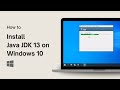 How to Install Java JDK 13 on Windows 10