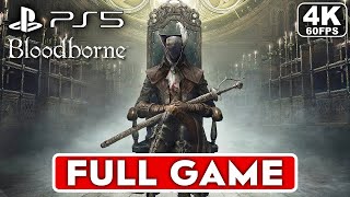BLOODBORNE PS5 Gameplay Walkthrough Part 1 FULL GAME [4K 60FPS] - No Commentary
