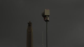 Federal Signal 2001-130+131DST Siren Test (ft. TOR warned storm) | Alert | Deer Park, TX