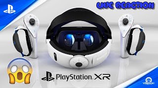 PSVR 2 - PlayStation XR Sony trailer PS5 Concept by VR4Player LIVE REACTION VIDEO