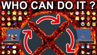 Who Can Make It? The Rotating Lava Cross - Super Smash Bros. Ultimate