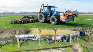 Sleepslang Bemesten Wintertarwe | Lageveen Achlum | Schouten | Drag-hose | Gülle ausbringen