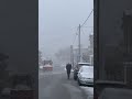 Σφοδρή χιονόπτωση στον χορτιατη snow greece youtubeshorts snowfall