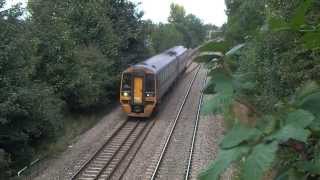 WRONG LINE FGW 158763 STOPS AND STARTS AT SOUTHFIELD RD,GLOUCESTER 191013