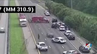 Suspect in custody after pursuit gridlocks traffic on I-95 South in St. Johns County