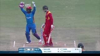 ICC #WT20 Afghanistan vs Zimbabwe Match Highlights