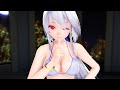 【4K/60FPS】[MMD] hotel moonside-wa.remix- - ハク ビキニ Haku Bikini