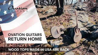 US Wood Tops ⎥ New Hartford ⎥  Ovation Elite + Legend