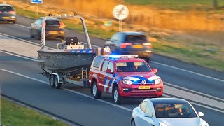 [PRIMEUR] PRIO 1 DA 04-1600 + 04-1611 BRV Zwolle met spoed naar een scheepsbrand