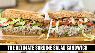 The BEST-EVER Sardine Salad Sandwich | CRAZY Good 10 Minute Recipe