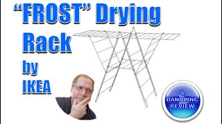 FROST Drying Rack by IKEA (indoor/outdoor) Versatile & Affordable