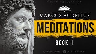 Marcus Aurelius - Meditations - Book 1