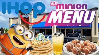 IHOP NEW MINION BREAKFAST MENU (Limited Time) REVIEW