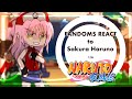 FANDOMS REACT [] Sakura Haruno - 1/6 [] read desc [] ☆ suki ツ