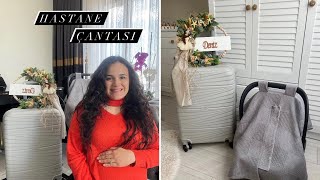 HASTANE ÇANTAMIZI BİRLİKTE HAZIRLAYALIM 🧳 | DOĞUM ÇANTASI 👼| HEMŞİREYE VERİLECEKLER| ANNE BEBEK 🍼