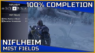 God of War Ragnarök - Mist Fields (Niflheim) - 100% Completion