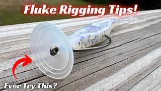 Have You Ever Fished A Fluke Like This? Soft Jerkbait Rigging Techniques!