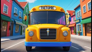 The Wheels on the Bus | Fun Action Song for Kids | Nursery Rhymes \u0026 Kids Songs