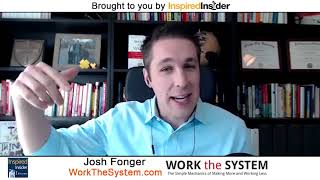 Josh Fonger of WorkTheSystem on InspiredInsider with Dr. Jeremy Weisz