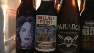 Beer Review # 2374 Ballast Point Brewing Cinnamon Raisin Commodore Stout