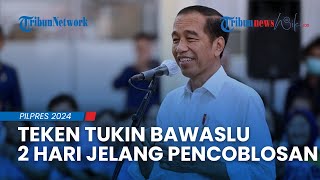 Jokowi Teken Keppres Tukin Bawaslu 2 Hari Jelang Pencoblosan Pemilu 2024, Ini Penjelasan Istana