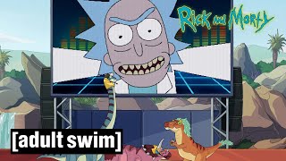 Rick and Morty | Rick Vs Dinosaurs | Adult Swim UK 🇬🇧