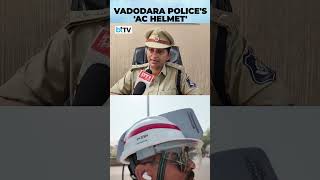 Vadodara Traffic Police Provides AC Inside Helmets For Its Personnel To Work In The Scorching Heat