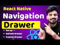 React Navigation Drawer Navigator Explained #10 | Engineer Codewala