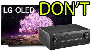 Don't Buy a 4k120Hz Receiver for OLED Gaming