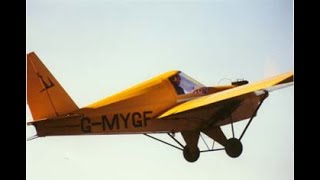 Ronald Barnard flying his two microlights: Minimax and Maverick at Chirk airfield in 2001