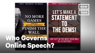 Who Should Govern Speech Online? | Opinions | NowThis