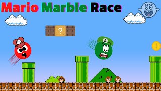 Super Mario Marble Race -Algodoo