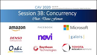 CAV 2020 Session 3B: Concurrency July 21