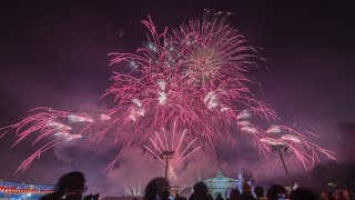 2024 只見ふるさとの雪まつり祈願花火2日目　ハナミズキ　赤城煙火店