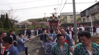 平成27年 秦野市 今泉神社 例大祭 本社神輿渡御。