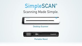 Scanning Made Simple.