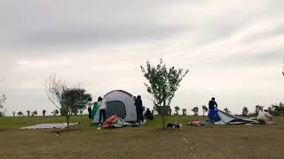 20210303露營⛺️的第一步《搭帳篷》