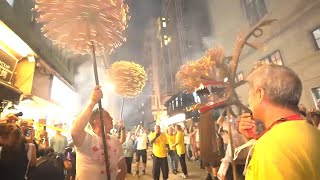 Spectacular Fire Dragon Dance returns to Hong Kong after three years absence