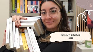 SCONTI EINAUDI - fino al 23 marzo 📚💸