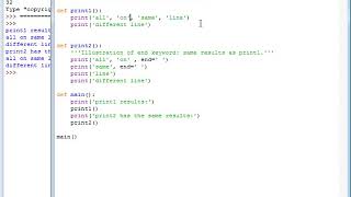 Python Print With End Keyword Tutorial | Python Tutorials For Beginners - 29