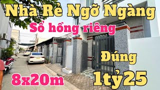 Không Thể Tin chủ ngộp bán nhà 8m Mặt Tiền sổ hồng riêng giá tổng 1tỷ25 còn giảm thêm l Tâm Tư House