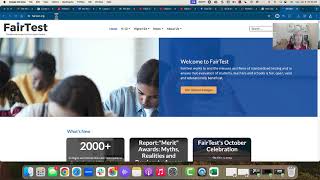 Quick Introduction to Navigating the Fairtest.org TEST OPTIONAL list