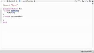 Objective C Programming Tutorial - 37 - Overriding Methods