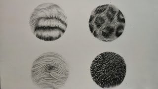 How to draw Realistic Fur | Animal Fur Drawing | Beginner Tutorial | Step by Step guide