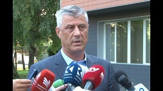 Thaçi siguron se s’do të ketë ndarje, por bashkim të Luginës me Kosovën