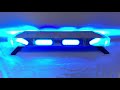 whelen liberty mini lightbar 30” blue