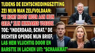 In De Rechtszaal Bespotte Mijn Man Me, Zijn Minnares En Moeder Lachten, Tot De Rechter Sprak...😏