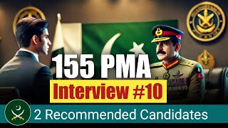 155 PMA Initial Interview Experience || ISSB Interview